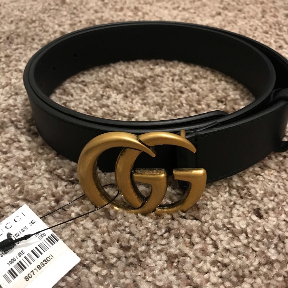Gucci double G belt